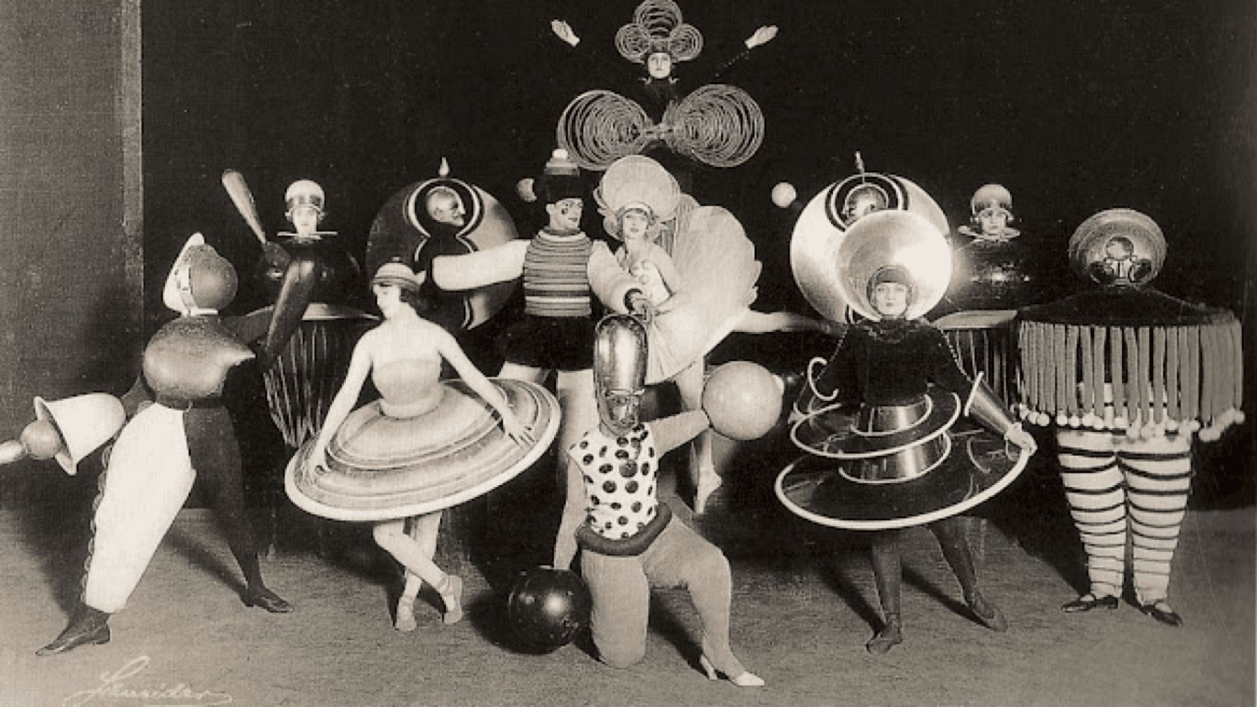 Costumes from the Triadic Ballet